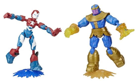 Avengers Bend and Flex duopack figura