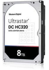 Western Digital Ultrastar DC HC320 trdi disk, 8 TB, SATA 6 Gb/s, 7200, 256 MB (HUS728T8TALE6L4)