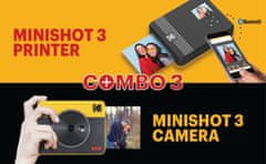 Mini Shot Combo 3 Retro instant kamera, rumena (C300RY)