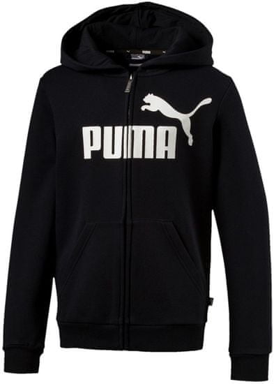 Puma ESS Logo Hooded Jacket FL B fantovska jopa