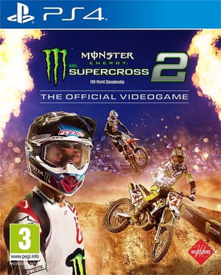 Milestone Monster Energy Supercross: The Official Videogame 2 igra (PS4)