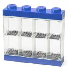 LEGO zbirna škatla za 8 mini figur, modra