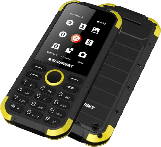 Blaupunkt Sand GSM telefon, rumen - Odprta embalaža