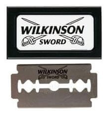 Wilkinson Sword Brivnik za rezanje grla + nadomestna rezila za britvico Double Edge Blades 5 kosov
