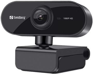 Sandberg Flex USB spletna kamera, 1080P HD (133-97)