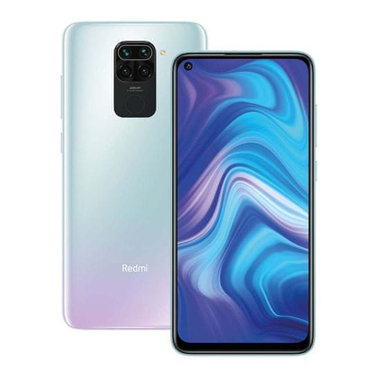 Xiaomi Redmi Note 9 pametni telefon, 4GB/128GB, FHD+, 5020 mAh, Polar White
