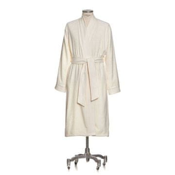 Möve Terry kopalni plašč PIMA z ovratnikom za šal, bež, L +