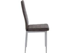 Danish Style Jedilni stol Kiki (SET 2 kosa), antracit