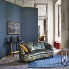 ZOFFANY Ozadje OBLIQUE PRUSSIAN BLUE 312815, kolekcija MUSE
