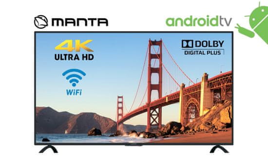 Manta 4K UHD 75LUA120D LED televizor, Smart, Android