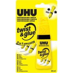 UHU Twist & Glue lepilo, univerzalno, 35 ml, v blisterju