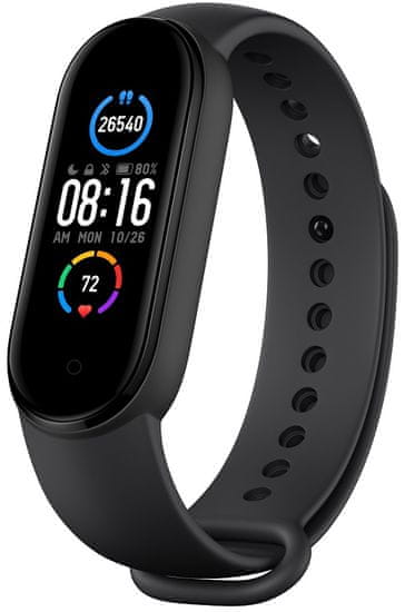 Xiaomi Mi Band 5 pametna zapestnica, črna - Odprta embalaža