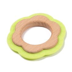 Bo Jungle B-TEETHER FLOWER WOOD Zelena