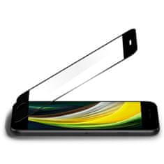 Spigen Alm Full Cover zaščitno steklo za iPhone 7/8/SE 2020, črna