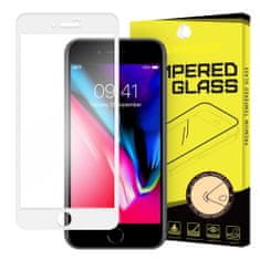MG Full Glue Super Tough zaščitno steklo za iPhone 7/8/SE 2020, bela