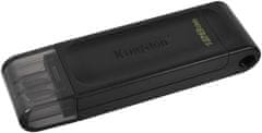 Kingston DataTraveler 70 USB-C spominski ključ, 128 GB