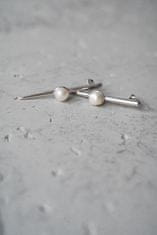 JwL Luxury Pearls Originalni srebrni uhani s pravim biserom JL0464