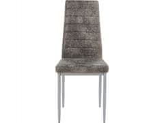 Danish Style Jedilni stol Kiki (SET 2 kosa), svetlo siva