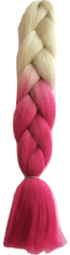 Vipbejba Lasni podaljški za pletenje kitk, B48 blond & pink love