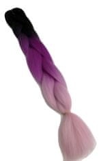 Vipbejba Lasni podaljški za pletenje kitk, C5 purple flowers