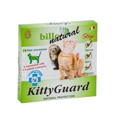 Fiory KittyGuard naravna zaščita proti parazitom, 4 x 5 ml