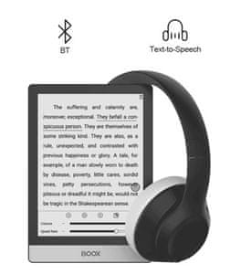 Bluetooth za poslušanje glasbe, avdio knjige in TTS
