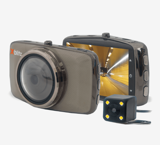 XBlitz Dual Core avto kamera + vzvratna