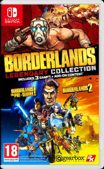 Take 2 Borderlands - Legendary Collection zbirka iger (Switch)