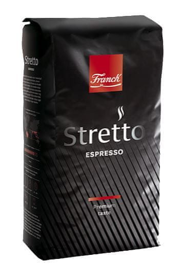 Franck Stretto Espresso kava v zrnu, 1 kg