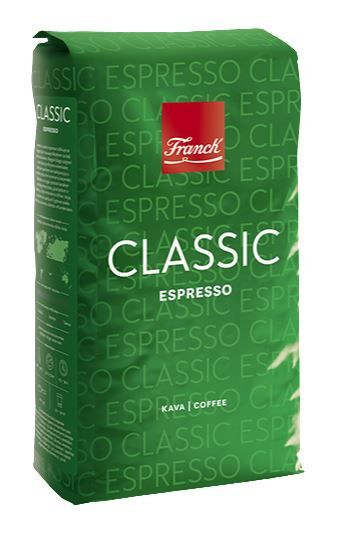 Franck Classic Espresso kava v zrnu, 1 kg