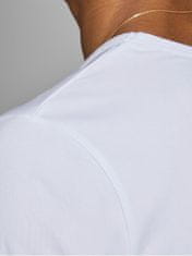 Jack&Jones Moška majica JJEBASIC V-NECK TEE 12059219 OPT WHITE (Velikost L)