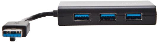 Targus povezovalni kabel 3× SuperSpeed USB 3.0 + 1×10/100/1000 ACH122EUZ