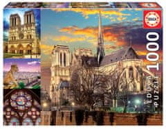 Educa Sestavljanka Notre Dame, kolaž 1000 kosov