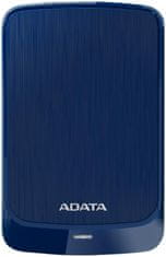 A-Data HV320 zunanji trdi disk, HDD, 1 TB, moder (AHV320-1TU31-CBL)
