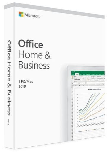 Microsoft Office Home & Business 2019 programska oprema, SLO, 1 PC