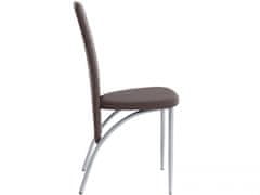 Danish Style Jedilni stol Nelso (SET 2 kosa), rjava