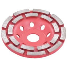 Vidaxl Diamantna plošča za brušenje z dvema vrstama 115 mm