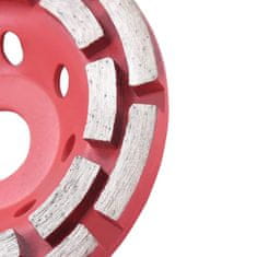 Vidaxl Diamantna plošča za brušenje z dvema vrstama 115 mm
