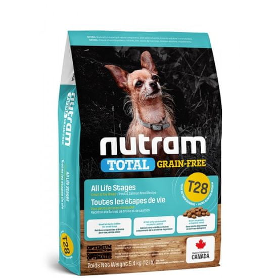 Nutram briketi za pse Total Grain Free Small Breed Salmon Dog 5,4 kg