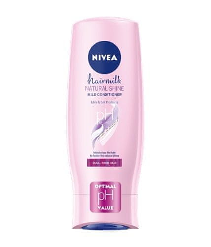 Nivea Hairmilk Natural Shine balzam za lase, 200 ml