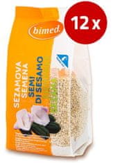 Bimed sezamova semena, oluščena, 12 x 200 g