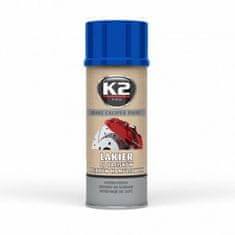 K2 barva za čeljusti, modra, 400 ml