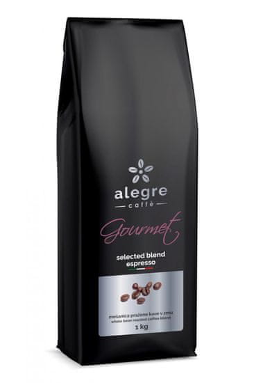 Alegre caffè Gourmet pražena kava, v zrnu, 1 kg