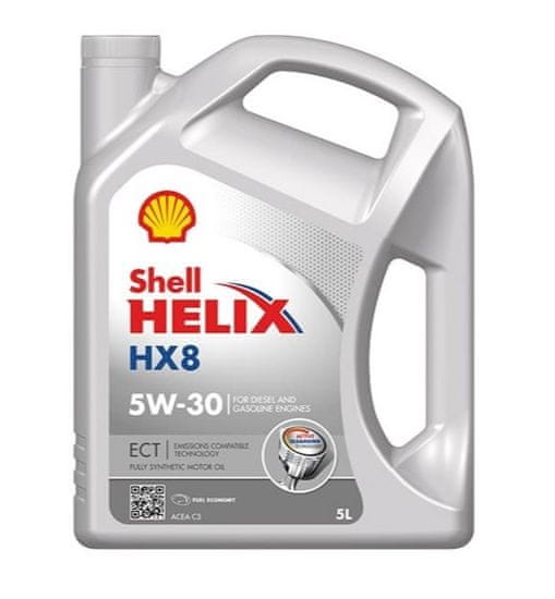 Shell Helix HX8 ECT 5W30 motorno olje, 5 L