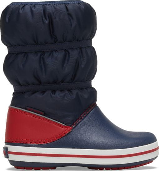 Crocs fantovska obutev za sneg Crocband Winter Boot K Navy/Red 206550-485