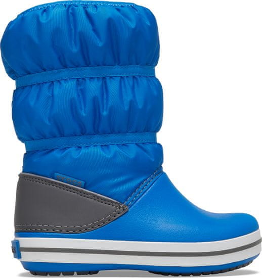 Crocs fantovski snežni škornji Crocband Winter Boot K Bright Cobalt/Light Grey 206550-4JW