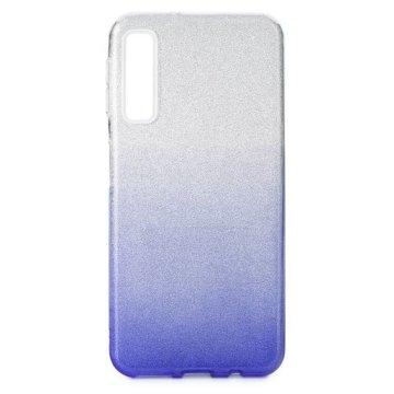 FORCELL Shining silikonski ovitek za Samsung Galaxy J4 Plus, modro/srebro