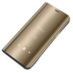 MG Clear View knjižni ovitek za Huawei Y5 2019, zlato