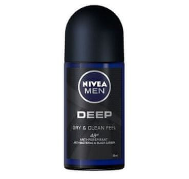 Nivea Men Deep antiperspirant roll on, 50 ml