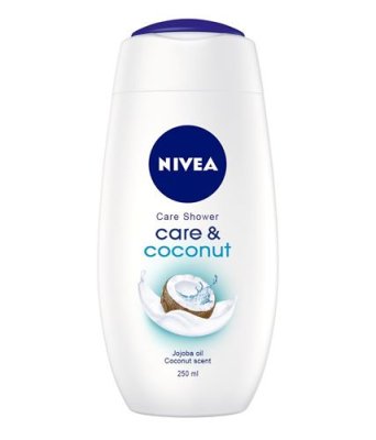 Nivea Care & Coconut gel za prhanje, 250 ml
